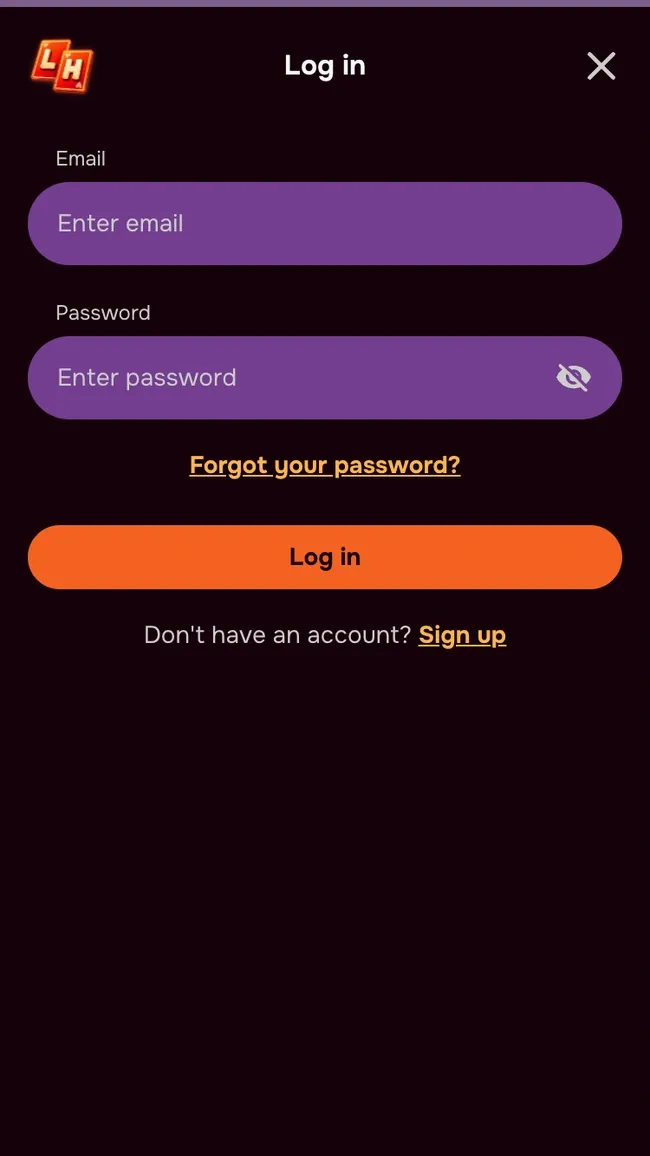luckyhills login